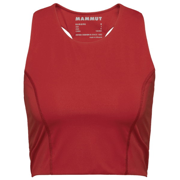 Tank top Mammut Massone Bra Top Women 3818 dark mammut red