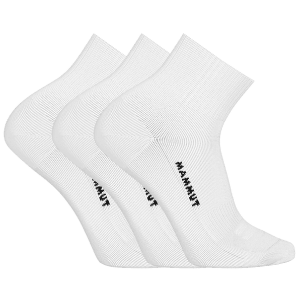 Skarpety Mammut EVERYDAY QUARTER SOCKS 3 PACK white-black