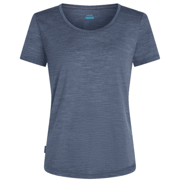 Koszulka z krótkim rękawem Icebreaker Merino 125 Cool-Lite Sphere SS Scoop Tee Women DAWN HTHR