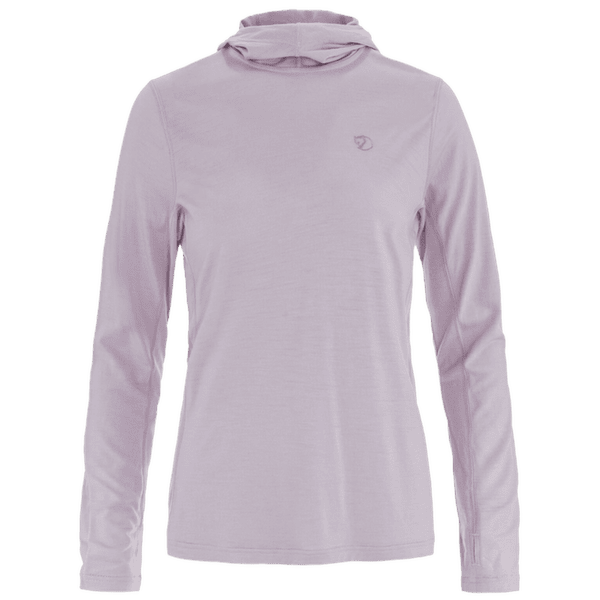 Bluza Fjällräven ABISKO WOOL HOODIE WOMEN Lavender Mist