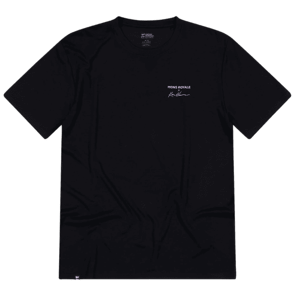 Koszulka z krótkim rękawem Mons Royale Icon Merino Classic T-Shirt Men Black