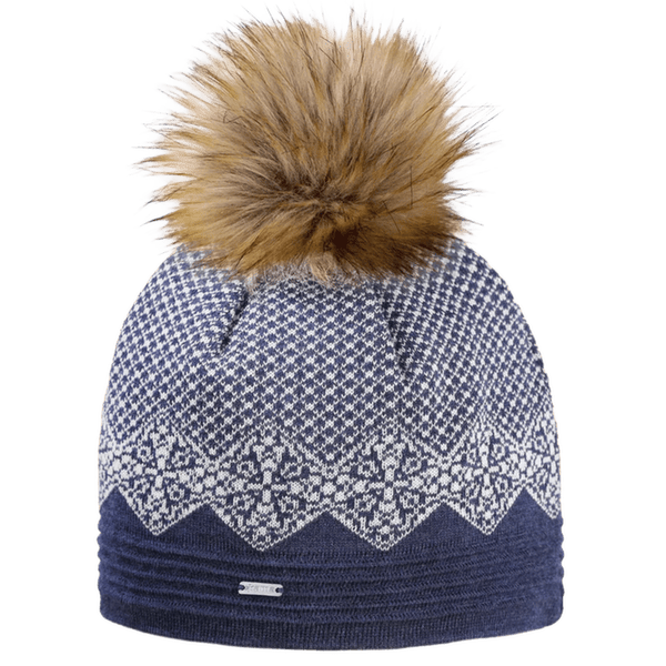 Czapki Kama Knitted Merino beanie A152 108 navy