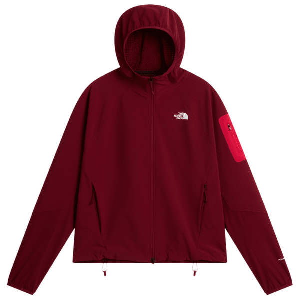 Kurtka The North Face Tek Approach Futurefleece Hooded Jacket Women RGW BURGUNDY CRUSH/LALI GURAN