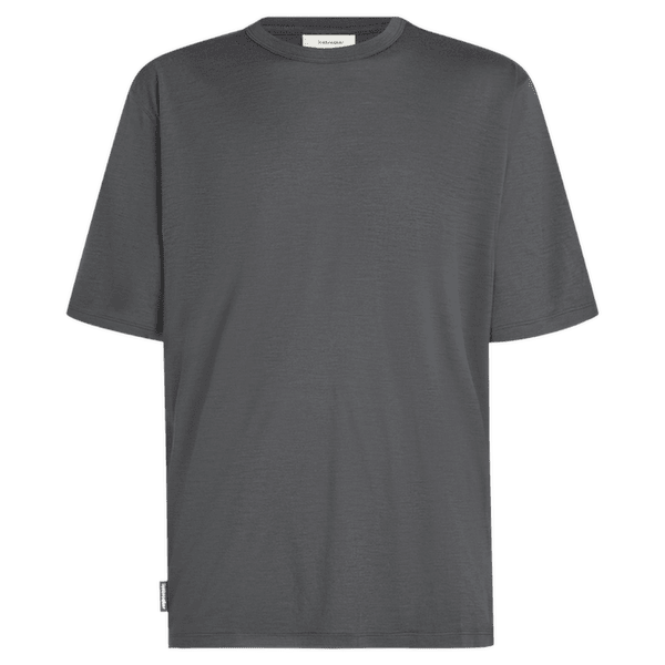 Koszulka z krótkim rękawem Icebreaker Merino 150 Tech Lite SS Realxed Tee Men OBSIDIAN