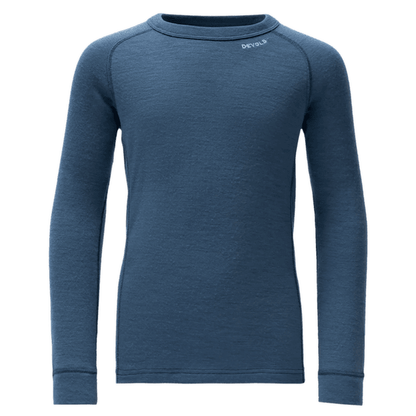 Koszulka z długim rękawem Devold Duo Active Shirt Junior 445A BERRY