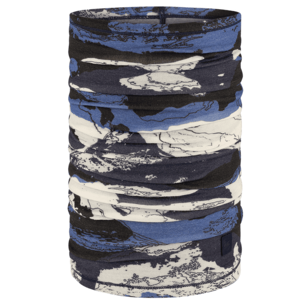 Chusta Buff MERINO LIGHTWEIGHT DIGITAL PRINTS ESYR BLUE
