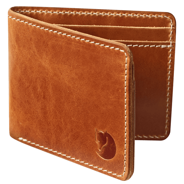 Portfel Fjällräven Ovik Wallet Leather Cognac