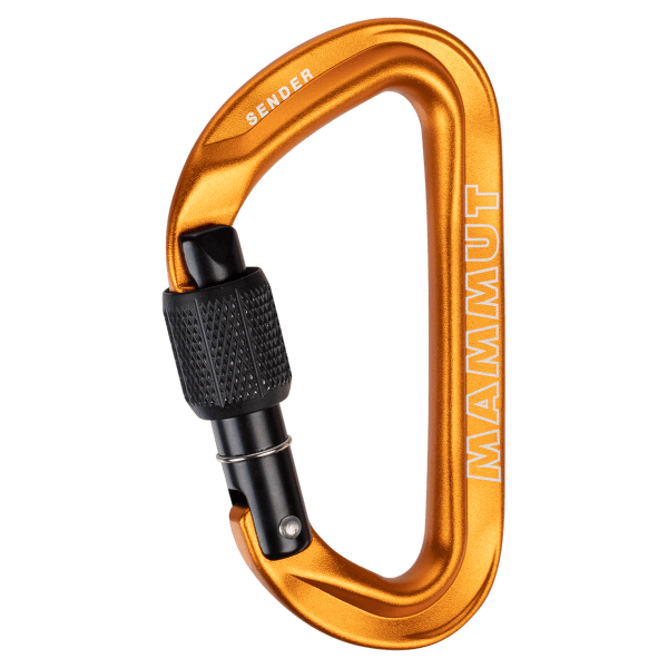 Karabinek wspinaczkowy Mammut Sender Screwgate Gold 1571