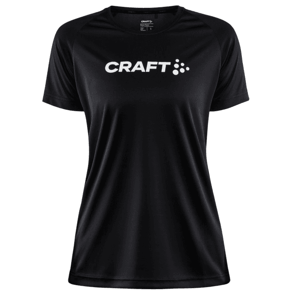 Koszulka z krótkim rękawem Craft CORE Unify Logo Women 999000 Black