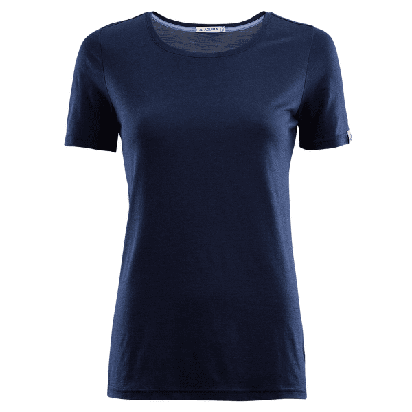 Koszulka z krótkim rękawem Aclima LightWool T-Shirt Women Navy Blazer