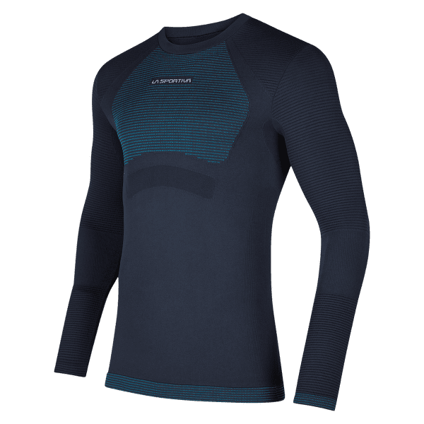 Koszulka z długim rękawem La Sportiva SYNTH LIGHT LONGSLEEVE Men Storm Blue/Electric Blue