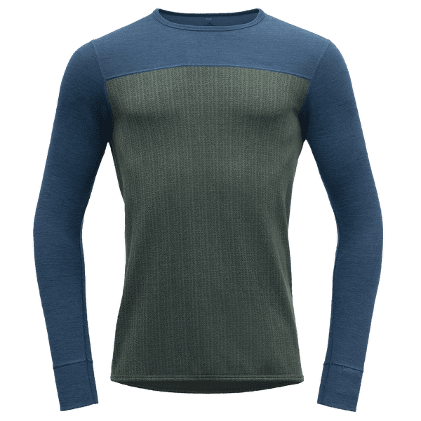 Koszulka z długim rękawem Devold Kvitegga Shirt Men 427C WOODS/BLUE