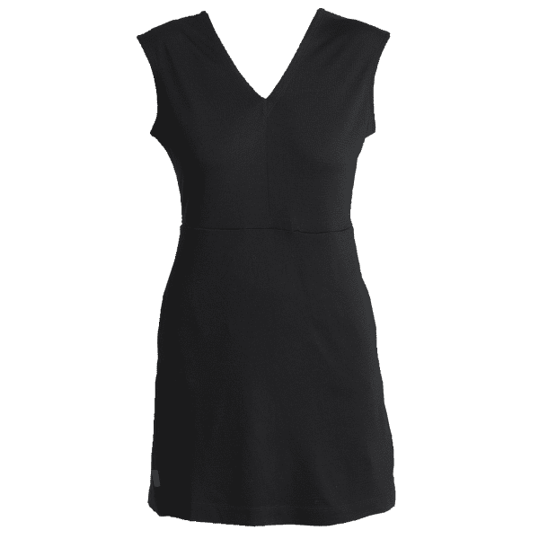 Sukienka Icebreaker Merino 200 Granary Sleeveless V Neck Women Black