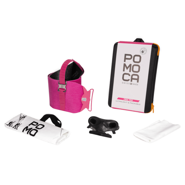 Pasy Pomoca Free Pro - ready2climb 123mm PINK