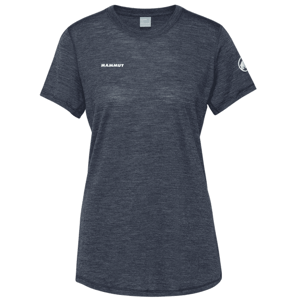 Koszulka z krótkim rękawem Mammut Tree Wool FL T-Shirt Women marine melange 5784