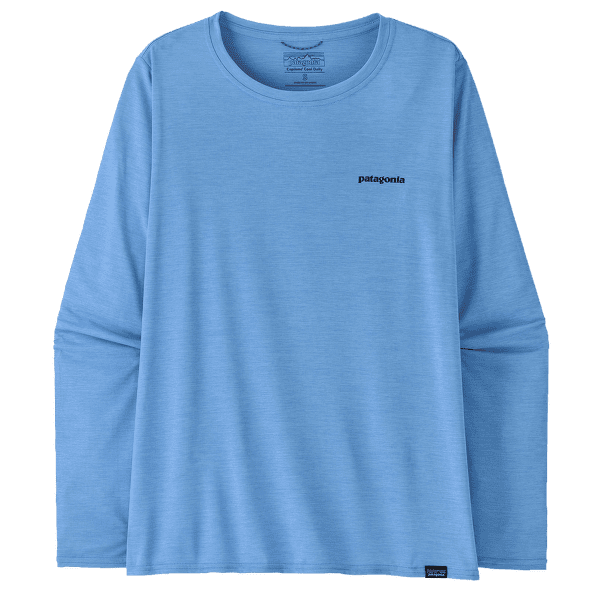 Koszulka z długim rękawem Patagonia Cap Cool Daily Graphic Shirt Waters Long Sleeve Women Fitz Roy Trout: Abundant Blue X-Dye