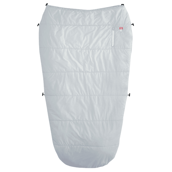 Wkładka do śpiwora Grüezi bag Feater - The Feet Heater Light Light Grey