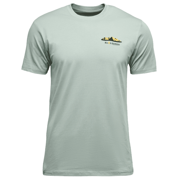 Koszulka z krótkim rękawem Black Diamond Mountainscape SS Tee Men Agave