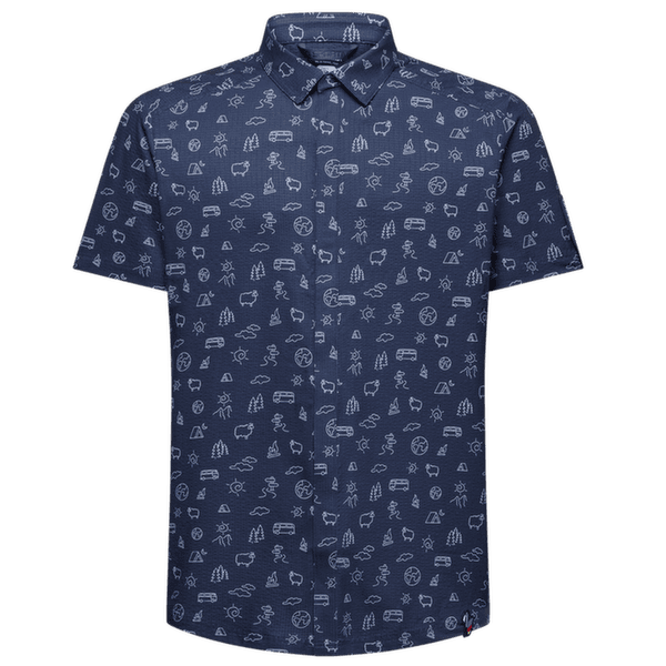 Koszulka z krótkim rękawem La Sportiva MOVE TECH SHIRT Night Sky/Chalk