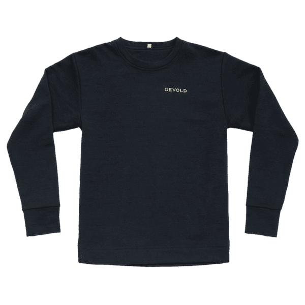 Koszulka z długim rękawem Devold Everyday Crew Junior 284A INK