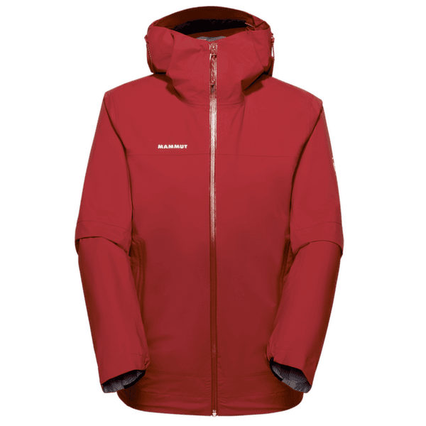 Bunda Mammut DUCAN HS HOODED JACKET WOMEN 3818 dark mammut red