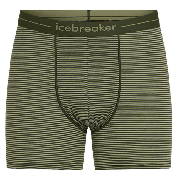 Bokserki Icebreaker Anatomica Boxer Men LICHEN/DK LODEN/S