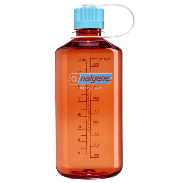 Butelka Nalgene Narrow-Mouth 1000 mL Sustain Flame w/Blue Atoll