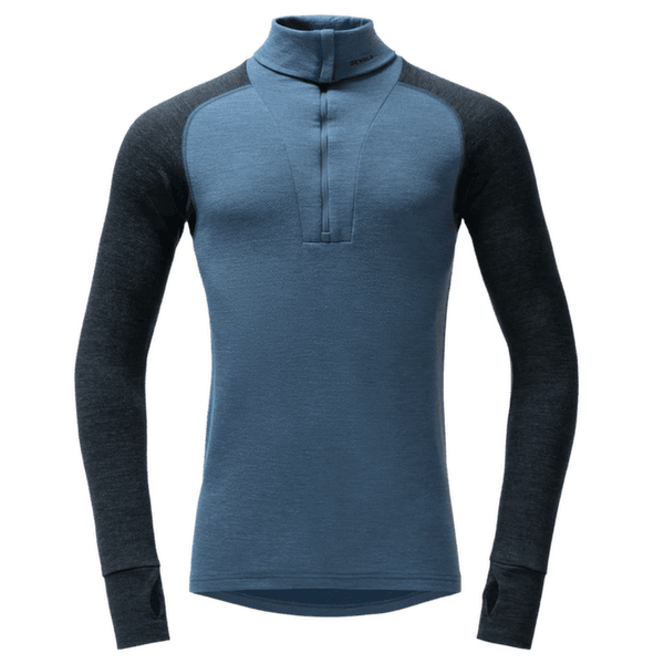 Pulower Devold Expedition Merino Silk Zip  Men 445B BERRY/INK