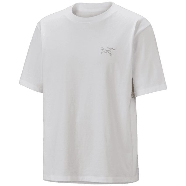 Koszulka z krótkim rękawem Arcteryx Kragg Cotton Emblem Crew SS Men White Light