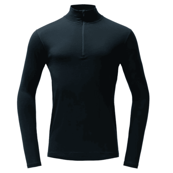 Koszulka z długim rękawem Devold Breeze Plus Merino 200 Zip Neck Men 284A INK