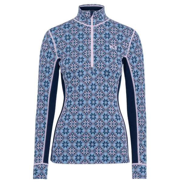 Koszulka z długim rękawem Kari Traa Rose H/Z (622691) ROCEA/DARK NAVY BLUE