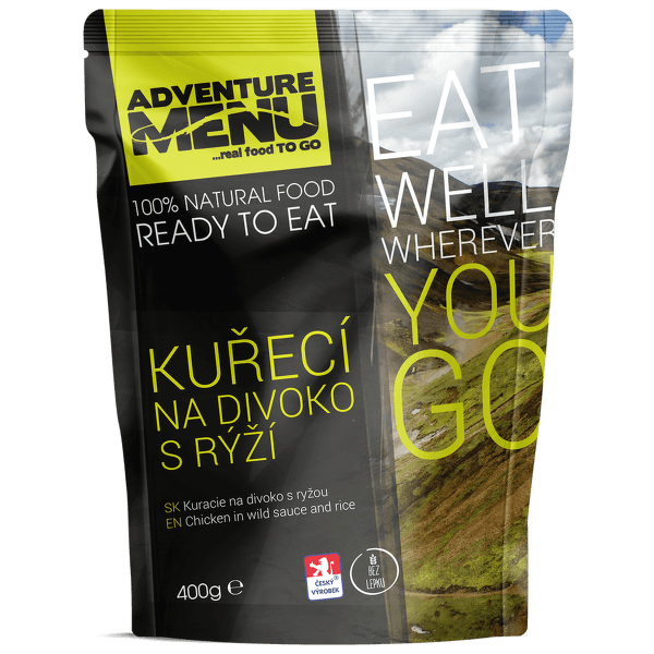 Posiłki Adventure Menu Kuřecí na divoko s rýží
