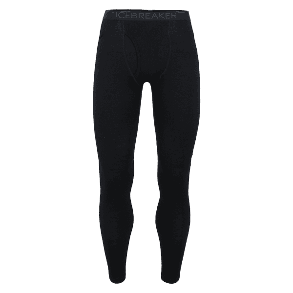 Legginsy Icebreaker Tech Leggings w Fly Men Black/Monsoon
