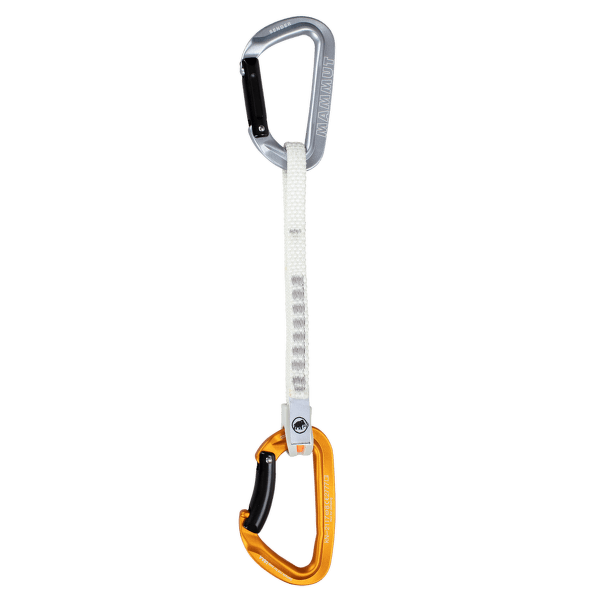 Expresy kompletne Mammut Sender Keylock Quickdraw 17 cm Light Grey-Gold 33272