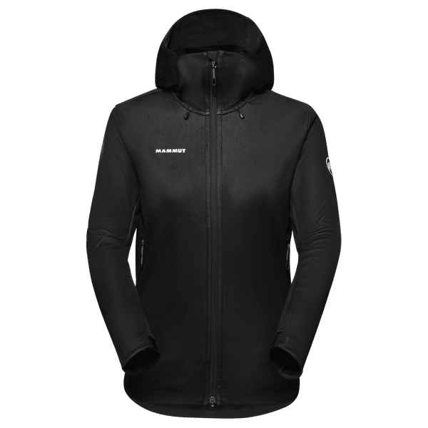 Bunda Mammut Ultimate VII SO Hooded Jacket Women black 0001