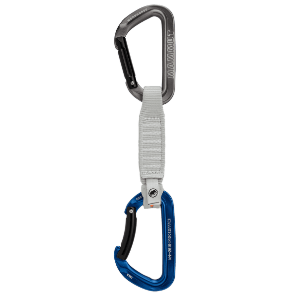 Expresy kompletne Mammut Workhorse Keylock 12 cm Quickdraw Grey-Blue 33275
