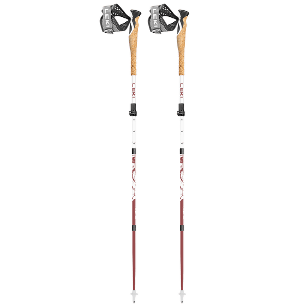 Hole Leki Cross Trail FX Superlite Compact white-ferra-black