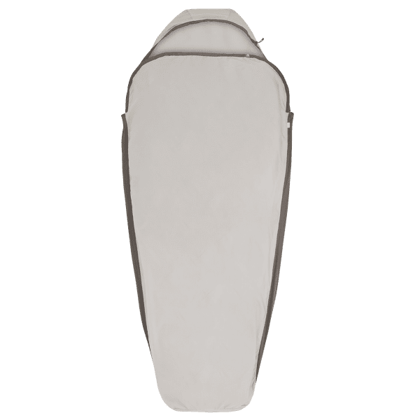 Wkładka do śpiwora Sea to Summit Silk Blend Sleeping Bag Liner - Mummy - Compact Moonstruck Grey