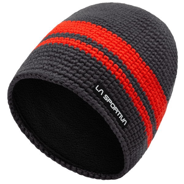 Czapki La Sportiva ZEPHIR BEANIE Carbon/Cherry Tomato