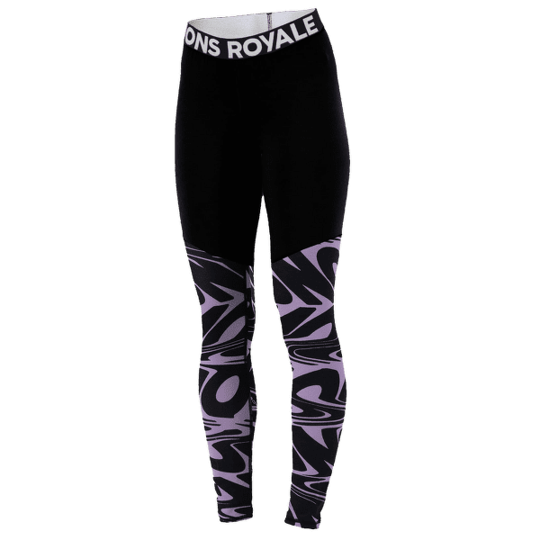Legginsy Mons Royale Cascade Merino Flex Legging Women Signal Lost Lupin