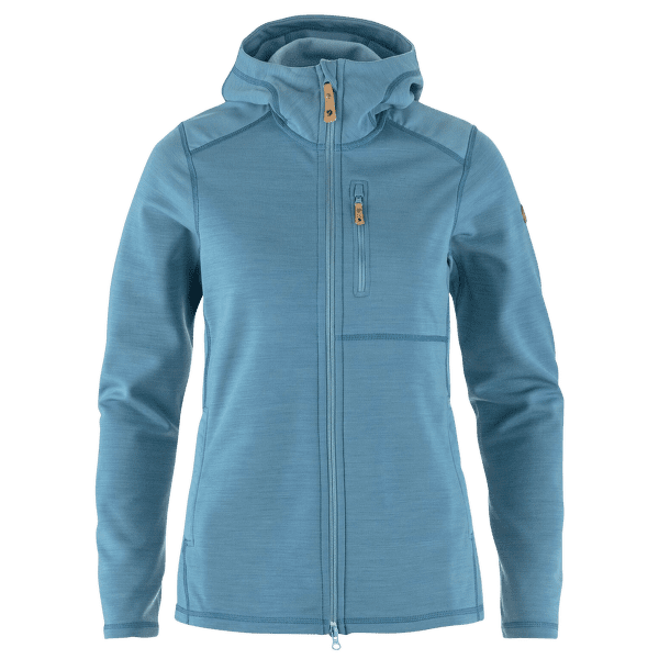 Kurtka Fjällräven Keb Fleece Hoodie Women Dawn Blue