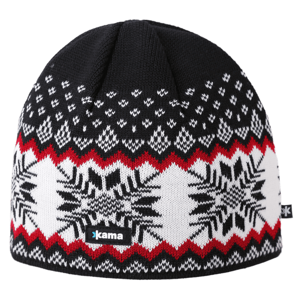 Czapki Kama KNITTED MERINO BEANIE KAMA A137 black 110
