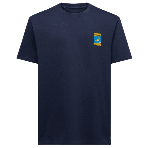 Koszulka z krótkim rękawem La Sportiva MOON PATCH T-SHIRT Men Night Sky/Lake