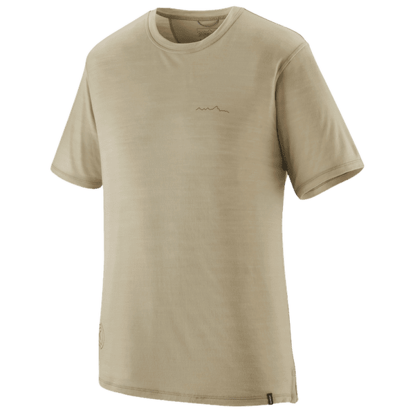 Koszulka z krótkim rękawem Patagonia Capilene® Cool Merino Graphic Shirt Men Multi-Pitch: Weathered Stone