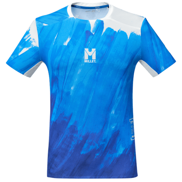Koszulka z krótkim rękawem Millet Intense Pro Light TS SS Men ICON BLUE/WHITE