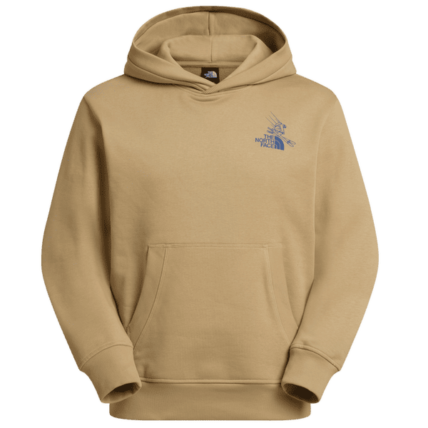 Bluza The North Face U Mountain Celebration Relaxed Hoodie-Graphic Men Khaki Stone
