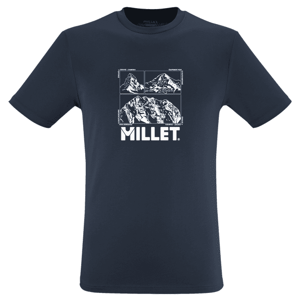 Koszulka z krótkim rękawem Millet CHAMONIX LOGO TS SS Men SAPHIR NEW