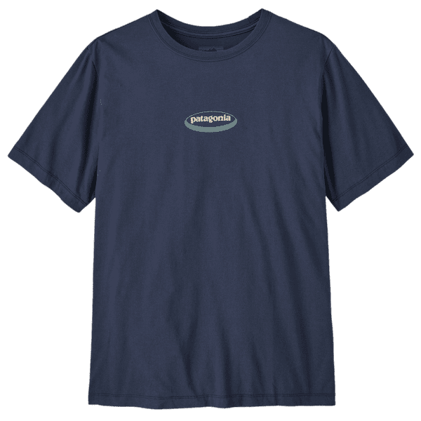 Koszulka z krótkim rękawem Patagonia ’95 Oval Logo T-Shirt Men New Navy: Kaleido