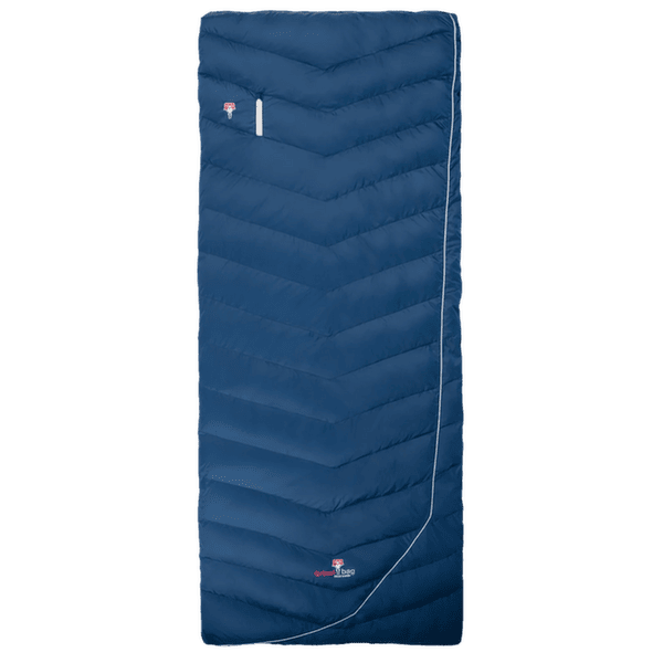 Śpiwór Grüezi bag DownWool Two in One Comfort 2.0 Rechts Night Blue