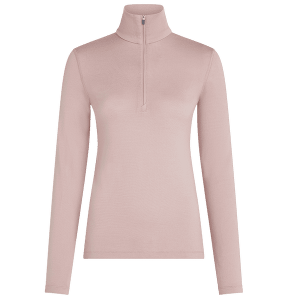 Koszulka z długim rękawem Icebreaker Merino 260 Tech LS Half Zip Women PINK QUARTZ